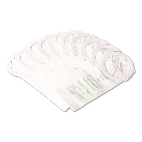 Image of Green Klean® Replacement Vacuum Bags, Fits Nss Outlaw/proteam Quartervac/sandia/sanitaire, 10/pack