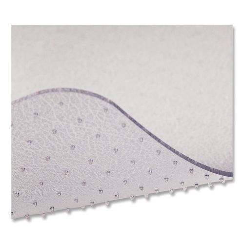 Image of deflecto® Oceanmat Carpet Chair Mat, 36 x 48, Lipped, Clear