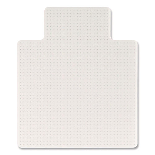Image of deflecto® Oceanmat Carpet Chair Mat, 45 x 53, Lipped, Clear