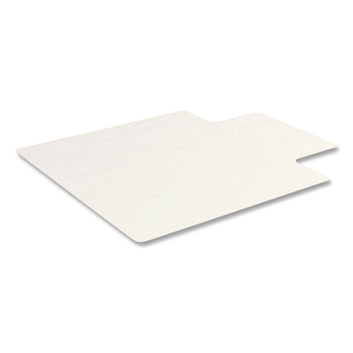 Image of deflecto® OceanMat Hard Floor Chair Mat, Lipped, 45 x 53, Clear