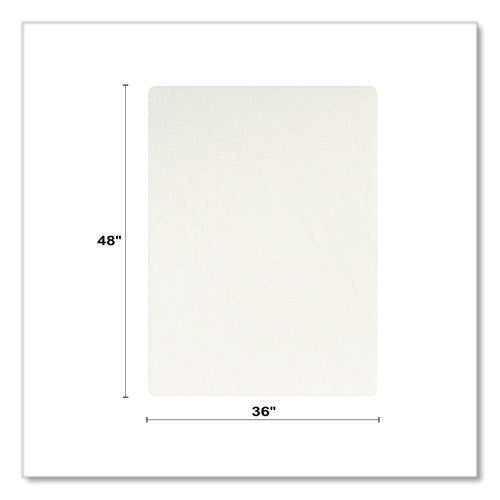 Image of deflecto® Oceanmat Hard Floor Chair Mat, 36 x 48, Clear