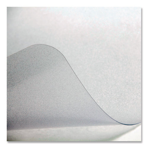 Image of deflecto® OceanMat Hard Floor Chair Mat, Lipped, 45 x 53, Clear