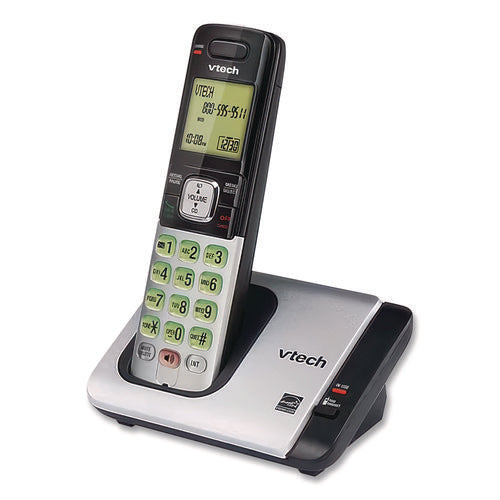 Image of Vtech® CS6719 CORDLESS TELEPHONE, BLACK/SILVER