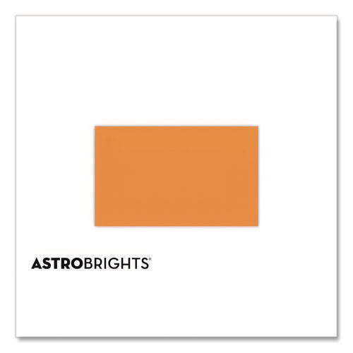Image of Astrobrights® Color Paper, 24 lb Bond Weight, 8.5 x 14, Cosmic Orange, 500/Ream