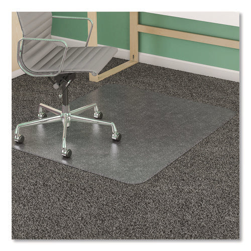 Image of deflecto® Supermat Frequent Use Chair Mat, Med Pile Carpet, Roll, 46 X 60, Rectangle, Clear