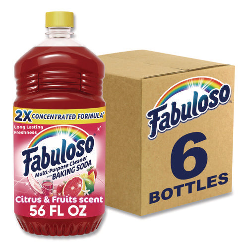 Image of Fabuloso® Multi-Use Cleaner, Citrus Scent, 56 oz Bottle, 6/Carton