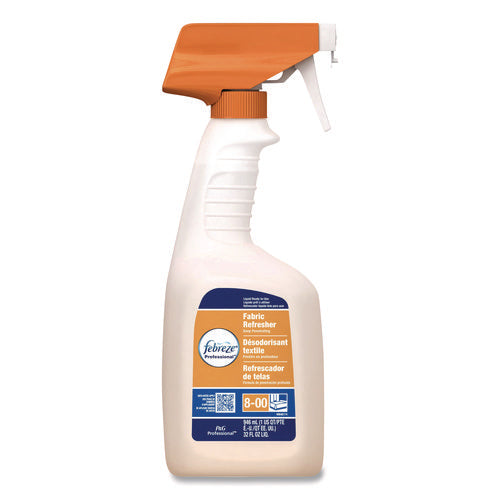 Image of Febreze® Fabric Refresher Spray, Fresh Clean Scent, (8) 32 oz Bottles and (2) Trigger Sprayers/Carton