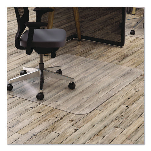 Image of deflecto® All Day Use Chair Mat - Hard Floors, 45 X 53, Rectangle, Clear