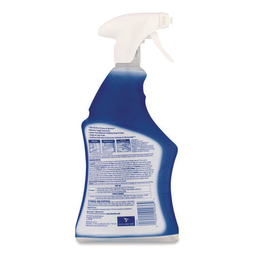 Image of LYSOL® Brand Disinfectant Power Bathroom Foamer, Liquid, Unscented, 22 oz Trigger Spray Bottle, 6/Carton