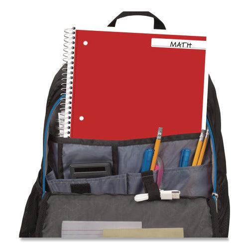 Image of Mead® Spiral Notebook, 1-Subject, Wide/Legal Rule, Randomly Assorted Cover Color, (100) 10.5 x 7.5 Sheets