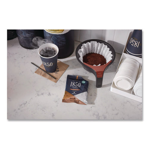 Image of 1850 Pioneer Blend Coffee Fraction Packs, 2.5 oz Pack, 24 Packs/Carton