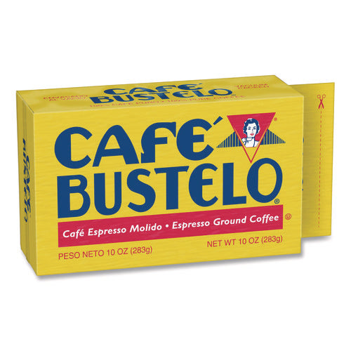Image of Cafe Bustelo Coffee Brick, Espresso, 10 oz Brick Pack