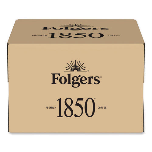 Image of 1850 Black Gold Roast Ground Coffee, 12 oz Canister, 6/Carton