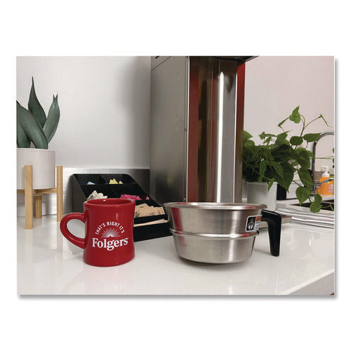 Image of 1850 Black Gold Roast Ground Coffee, 12 oz Canister, 6/Carton