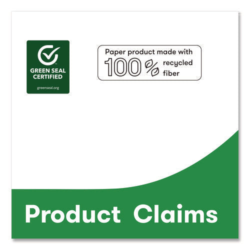 Image of Cascades PRO Select Folded Paper Towels, Single-Fold, 1-Ply, 9 x 9.45, Natural Brown, 250/Pack, 16 Packs/Carton