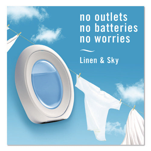 Image of Febreze® smallSPACES, Linen and Sky, 0.25 oz, 4/Pack