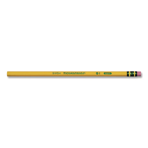 Image of Ticonderoga® Pencils, HB (#2), Black Lead, Yellow Barrel, 72/Pack
