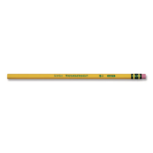 Image of Ticonderoga® Pencils, Hb (#2), Black Lead, Yellow Barrel, 48/pack