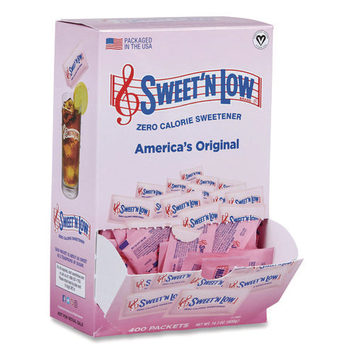 Image of Sweet'N Low® Sugar Substitute, 0.15 oz Packet, 400/Box