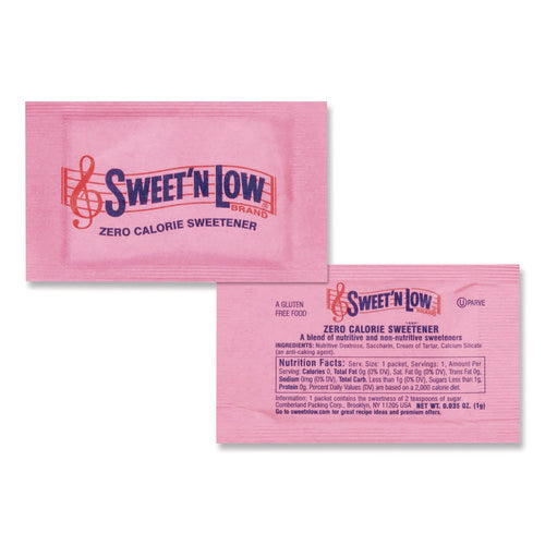 Image of Sweet'N Low® Sugar Substitute, 0.15 oz Packet, 400/Box