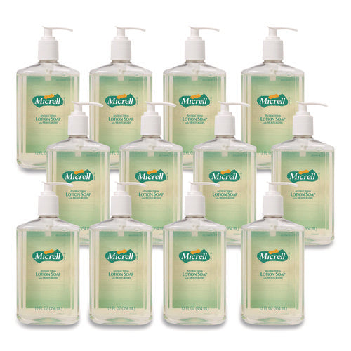 Image of MICRELL® Antibacterial Lotion Soap, Floral Scent, 12 oz