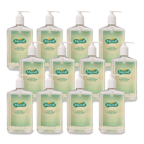 Image of MICRELL® Antibacterial Lotion Soap, Light Scent, 12 oz