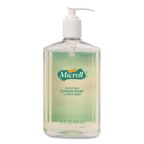 Image of MICRELL® Antibacterial Lotion Soap, Floral Scent, 12 oz
