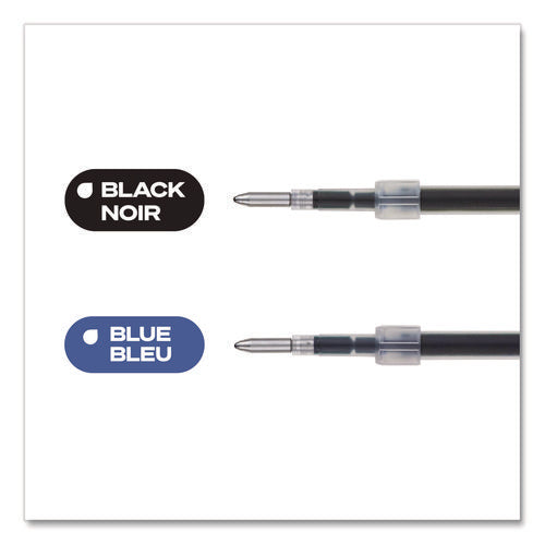 Image of uniball® Refill For Jetstream Rt Pens, Bold Conical Tip, Black Ink, 2/pack