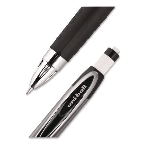 Image of uniball® 207 Mechanical Pencil, 0.7 Mm, Hb (#2), Black Lead, Black Barrel, Dozen
