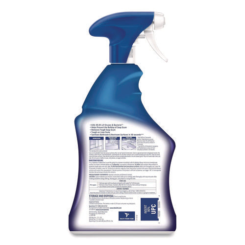 Image of LYSOL® Brand Disinfectant Power Bathroom Foamer, Liquid, Atlantic Fresh, 32 oz Spray Bottle