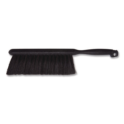 Image of Carlisle Counter/Radiator Brush, Black Horsehair Blend Bristles, 8" Brush, 5" Black Handle