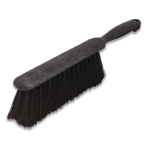 Image of Carlisle Counter/Radiator Brush, Black Horsehair Blend Bristles, 8" Brush, 5" Black Handle