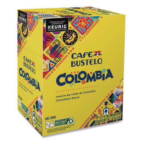 Image of Cafe Bustelo 100 Percent Colombian K-Cups, 96/carton