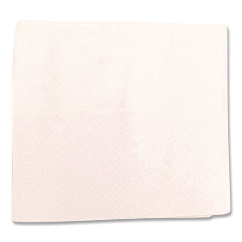 Image of Boardwalk® Dinner Napkins, 1-Ply, 16" x 16", White, 250/Pack, 12 Packs/Carton