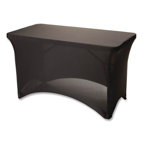 Image of Iceberg Igear Fabric Table Cover, Polyester/spandex, 24" X 48", Black