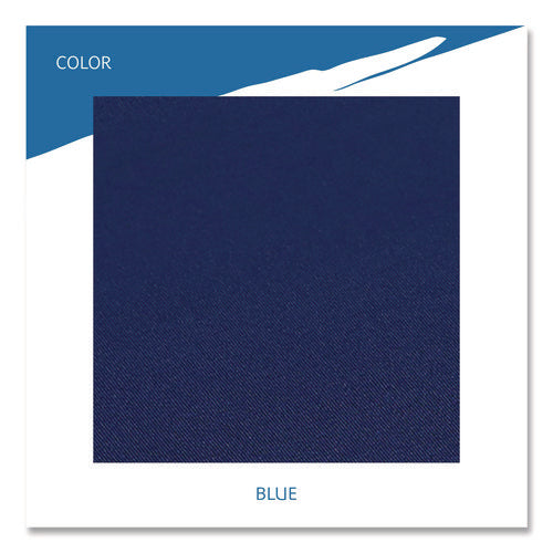 Image of Iceberg Igear Fabric Table Cover, Open Design, Polyester/spandex, 30" X 72", Blue