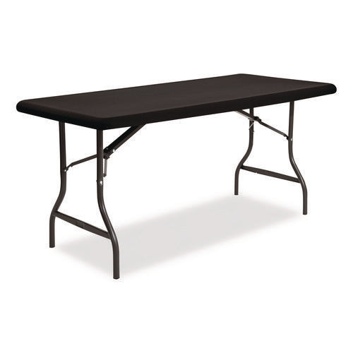 Image of Iceberg iGear Fabric Table Top Cap Cover, Polyester, 30 x 72, Black