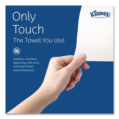 Image of Kleenex® Multi-Fold Paper Towels, Convenience, 9.2 x 9.4, White, 150/Pack, 8 Packs/Carton
