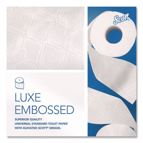 Image of Scott® Essential Standard Roll Bathroom Tissue, Septic Safe, 2-Ply, White, 550 Sheets/roll, 40 Rolls/carton