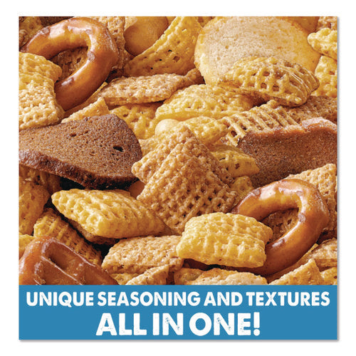 Image of Chex Mix® Snack Mix Savory Traditional, 4.5 oz Bag, 8/Box