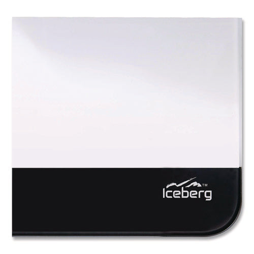 Image of Iceberg Clarity Personal Board, 9" x 12", White Surface, Satin Aluminum Frame