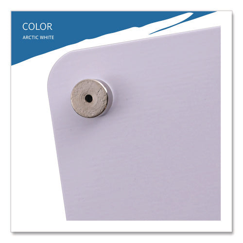 Image of Iceberg Clarity Personal Board, 9" x 12", White Surface, Satin Aluminum Frame