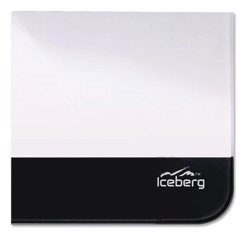 Image of Iceberg Clarity Personal Board, 12" x 16", White Surface, Satin Aluminum Frame