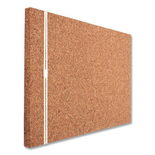 Image of Iceberg iDesign Frameless Cork Bulletin Board, 24" x 38", Tan Surface