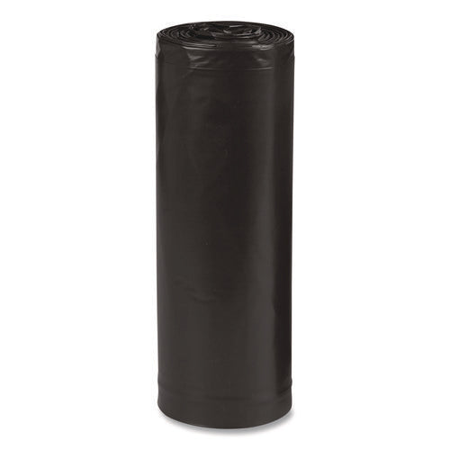 Image of Earthsense® Commercial Linear Low Density Large Trash and Yard Bags, Open-Face, 33 gal, 0.9 mil, 32.5" x 40", Black, 80/Carton