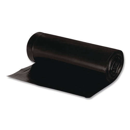 Image of Earthsense® Commercial Linear Low Density Recycled Can Liners, 16 gal, 0.85 mil, 24" x 33", Black, 25 Bags/Roll, 20 Rolls/Carton