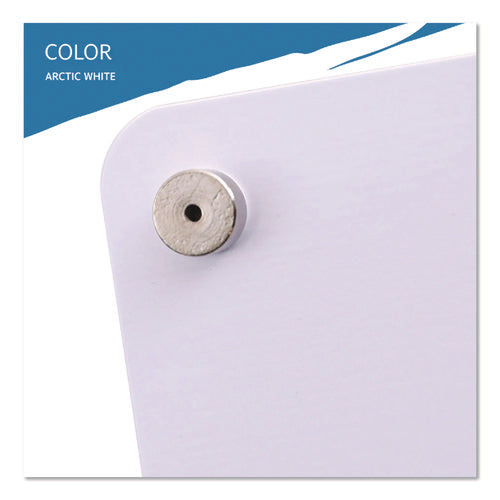 Image of Iceberg Clarity Personal Board, 12" x 16", White Surface, Satin Aluminum Frame