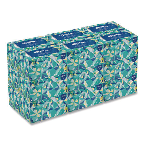 Image of Kleenex® Hand Towels, POP-UP Box, Cloth, 1-Ply, 9 x 10.5, Unscented, White, 120/Box, 18 Boxes/Carton