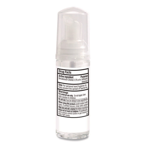 Image of Kleenex® Alcohol-Free Foam Hand Sanitizer, 1.5 Oz Pump Bottle, Unscented, 24/carton