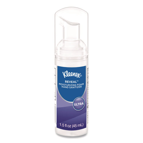 Image of Kleenex® Ultra Moisturizing Foam Hand Sanitizer, 1.5 Oz Pump Bottle, Unscented